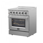 Forno Galiano 30" Stainless Steel Freestanding Electric Range with True Convection and Air Fry (4.32 Cu. Ft.) - FFSEL6083-30
