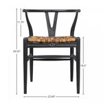 Bayan Caterpillar Twin Chair - Charcoal