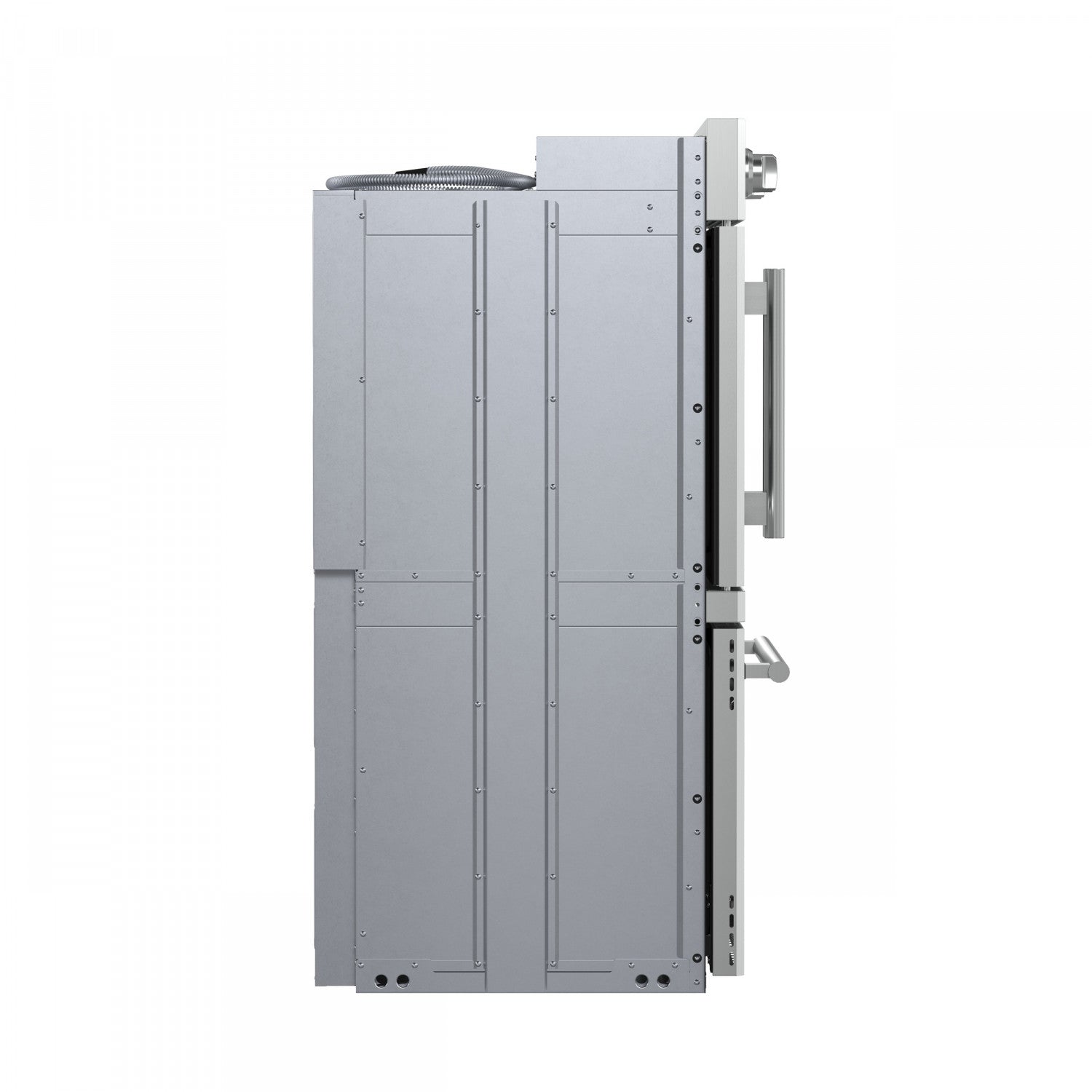 Forno Asti Stainless Steel 30" French Door Double Wall Oven With Dual True Convection And Air Fry (7.36 Cu. Ft.) - FBOEL1340-30