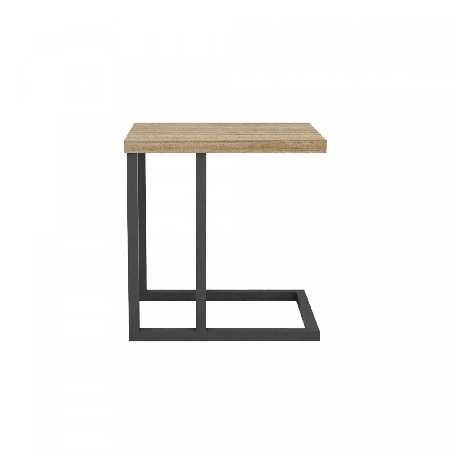 Liora Laptop Side Table - Greige