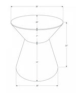Lumi Side Table - Gold