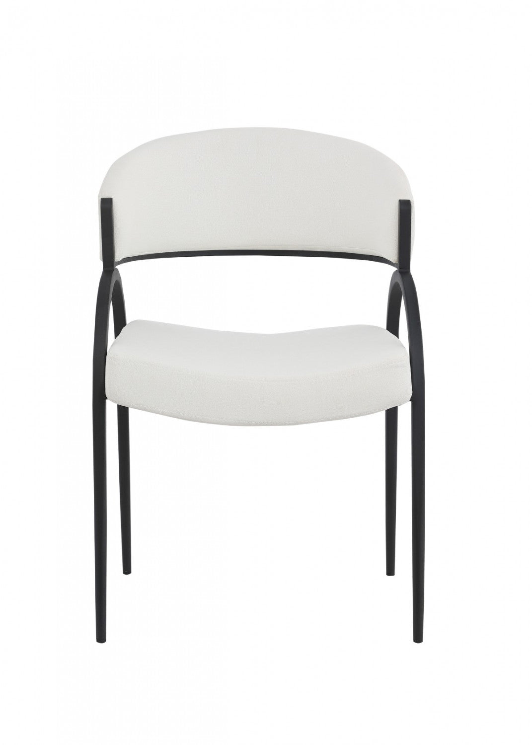 Sena Dining Chair - Light Brown/Black - Set of Two