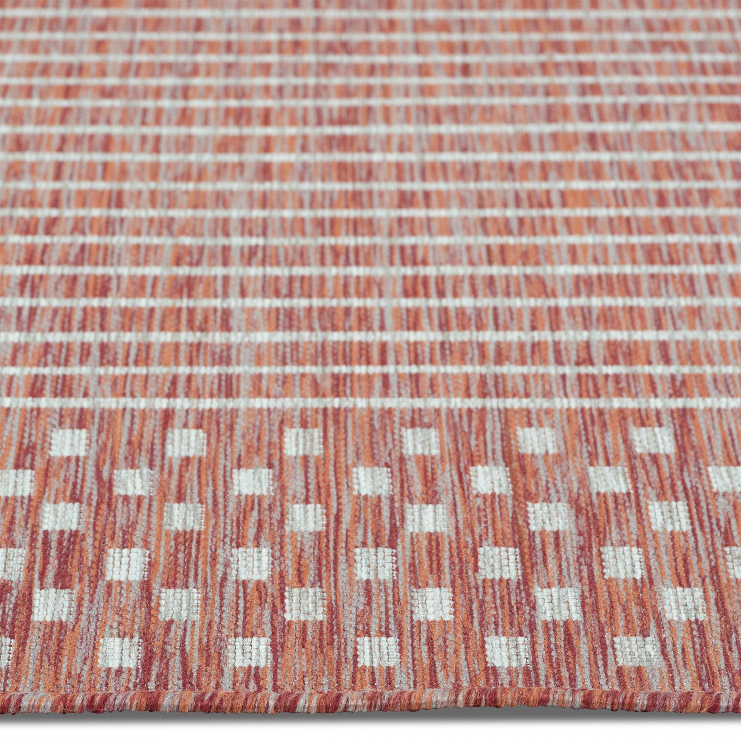 Cabana Casual Indoor/Outdoor Rug - 5' x 7' - Red