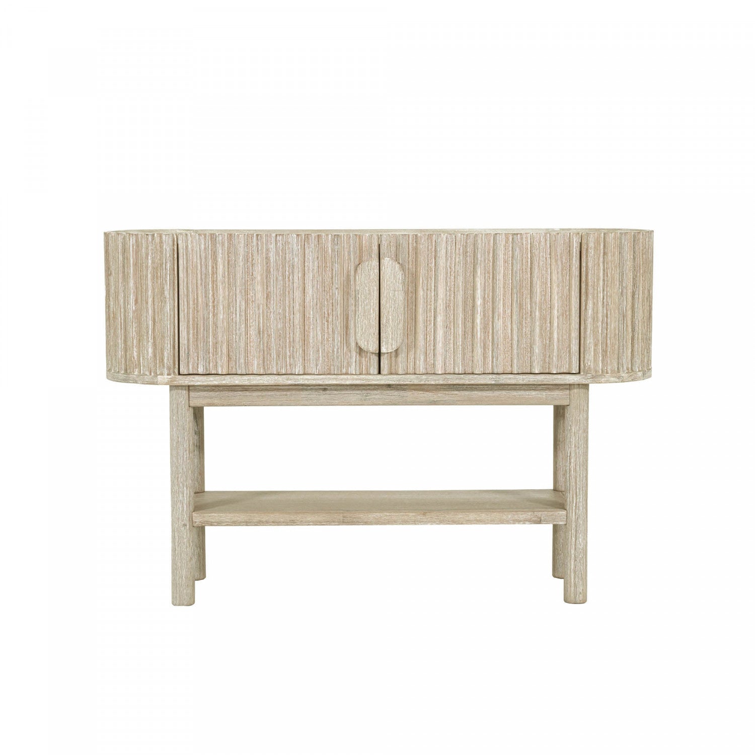 Humbach Console Table - White Washed Natural