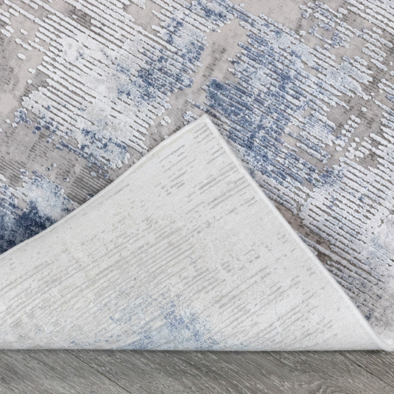Skadi Casual Rug - 8' x 10' - Blue/White