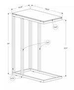 Breck Side Table - Chrome