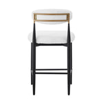 Kodi Counter Stool - White/Black - Set of Two