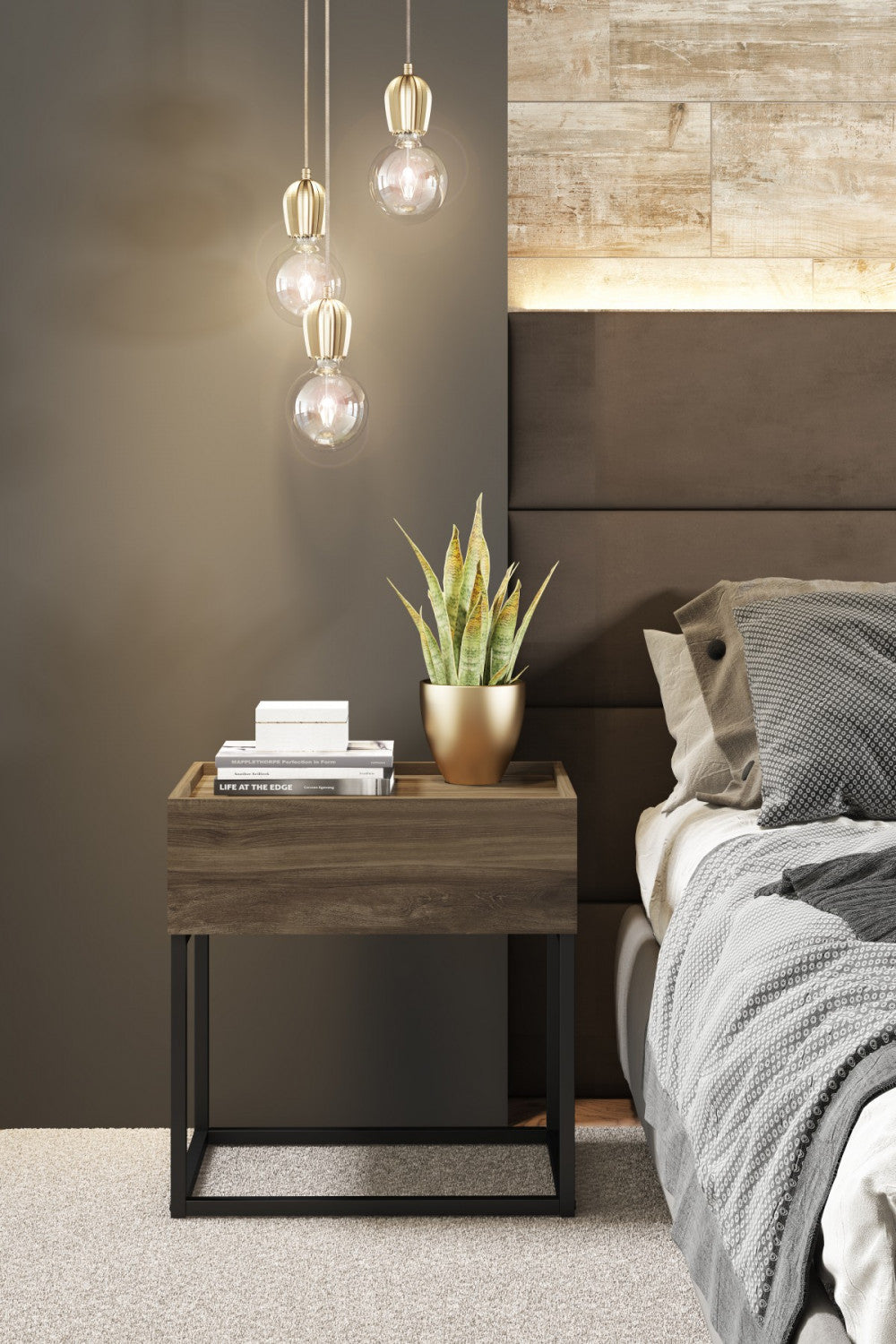 Suki Night Table - Black