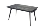 Makena Extendable Dining Table - Black