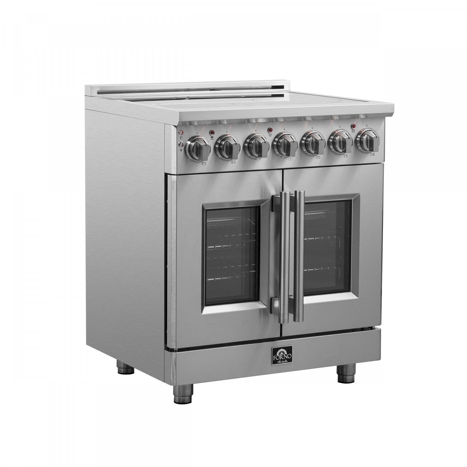 Forno Massimo Stainless Steel Freestanding Electric Range with Air Fryer (4.32 Cu. Ft.) - FFSEL6955-30
