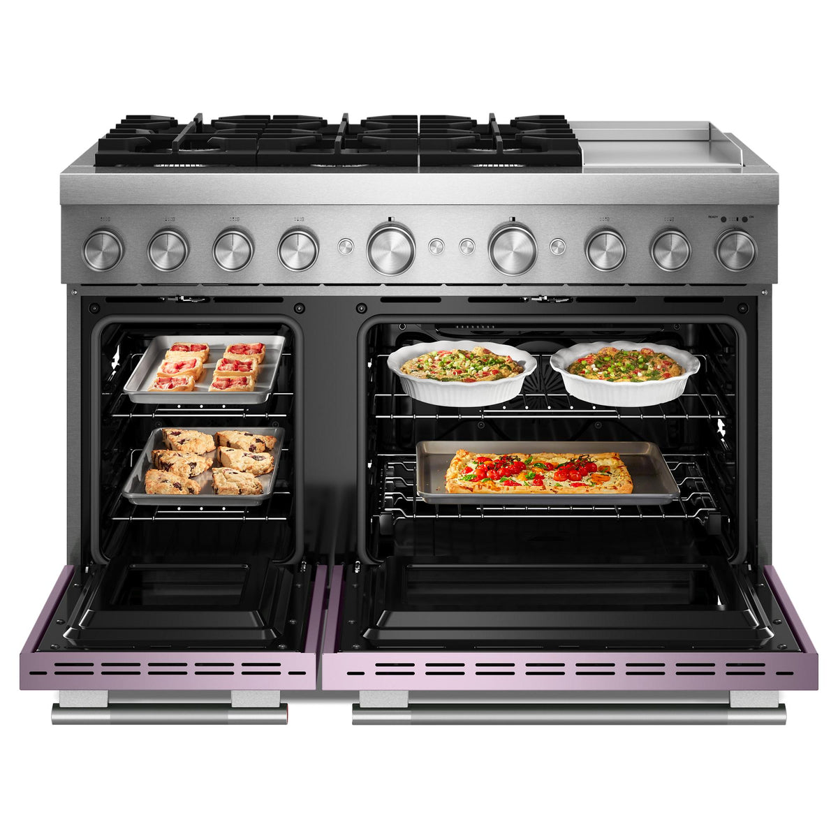 KitchenAid Wildflower Slide-In Range (6 cu. ft.) - KFDD948SWF