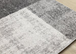 Elise Modern Geometric Area Rug - 8' X 11' - Grey/Black/White