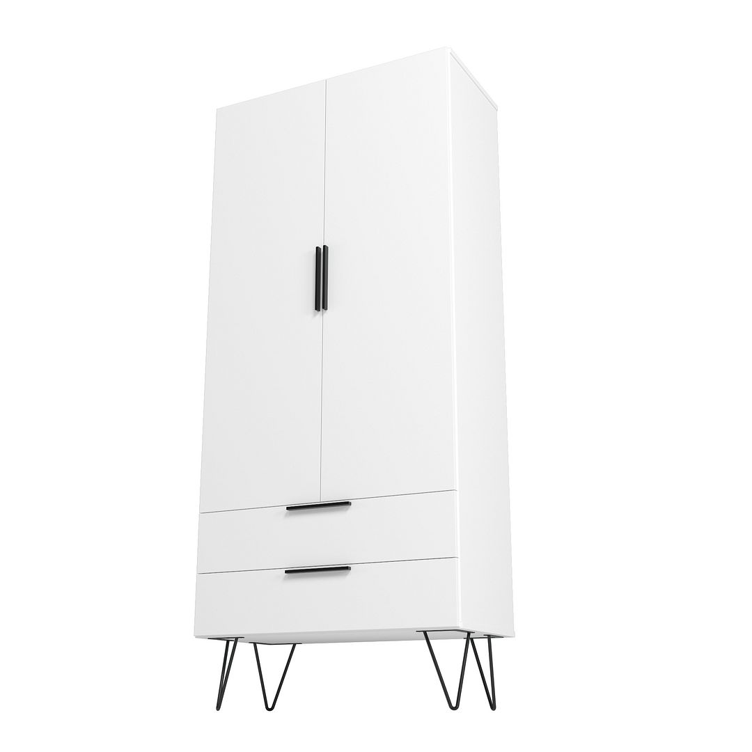 Velling Tall Cabinet - White
