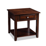 Linden End Table - Cherry