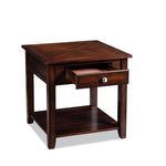 Linden End Table - Cherry