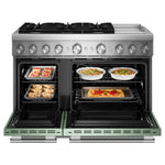 KitchenAid Cardamom Slide-In Range (6 cu. ft.) - KFDD948SDC