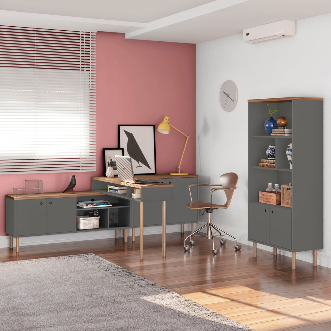 Brindley Office/Accent Desk - Grey