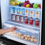 Forno Milano 31" 17.2 Cu.Ft. Black Bottom Freezer Refrigerator with Left Swing Door - FFFFD1786-31BLK