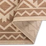 Cabana Tribal Indoor/Outdoor Rug - 6' x 9' - Brown