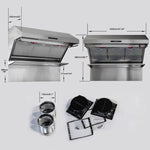 Forno Savona Stainless Steel 48" 1200 CFM Wall Mounted Range Hood - FRHWM5029-48HB