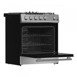 Forno Leonardo 30" Stainless Steel Freestanding Gas Range (5.0 Cu. Ft.) - FFSGS1116-30