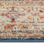 Salsa Medallion Outdoor Rug - 6' x 9' - Red/Blue