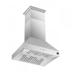 Forno Coppito Stainless Steel 36" 1200 CFM Island Range Hood - FRHIS5129-36