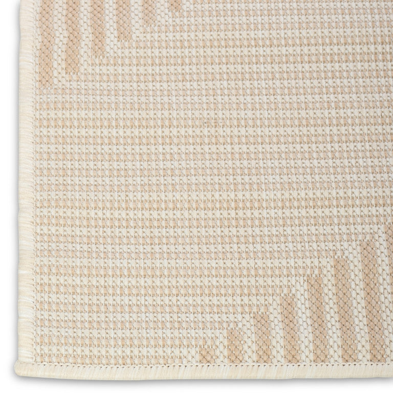 Cabana Diamonds Indoor/Outdoor Rug - 8' x 10' - Beige