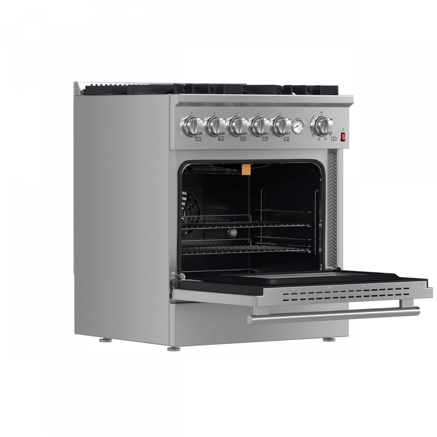 Forno Giovanni 30" Stainless Steel Freestanding Gas Range (4.32 Cu. Ft.) - FFSGS6274-30