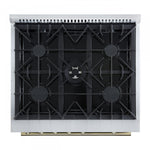 Forno Giovanni 30" White Freestanding Gas Range (4.32 Cu. Ft.) - FFSGS6274-30WHT