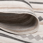 Marbella Modern Outdoor Rug - 8' x 10' - Grey/Black