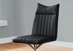 Fulton Dining Chair - Black/Chrome - Set Of Two