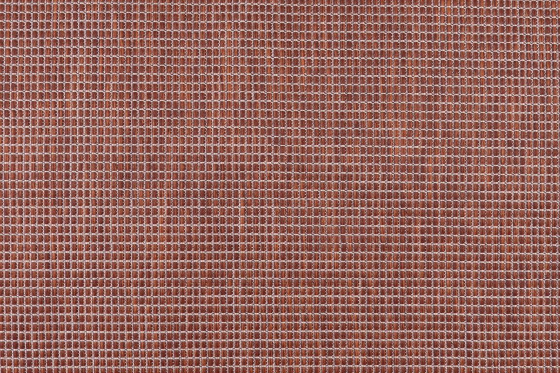 Calypso Crosshatch Outdoor Rug - 5' x 7' - Red