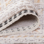 Poetic Bordered Rug - 6' x 9' - Antique White/Brown