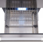 Forno Azienda 24" Stainless Steel 108 Bottle Dual Zone Wine Cooler with Two Refrigerated Drawers - FWCDR6628-24S