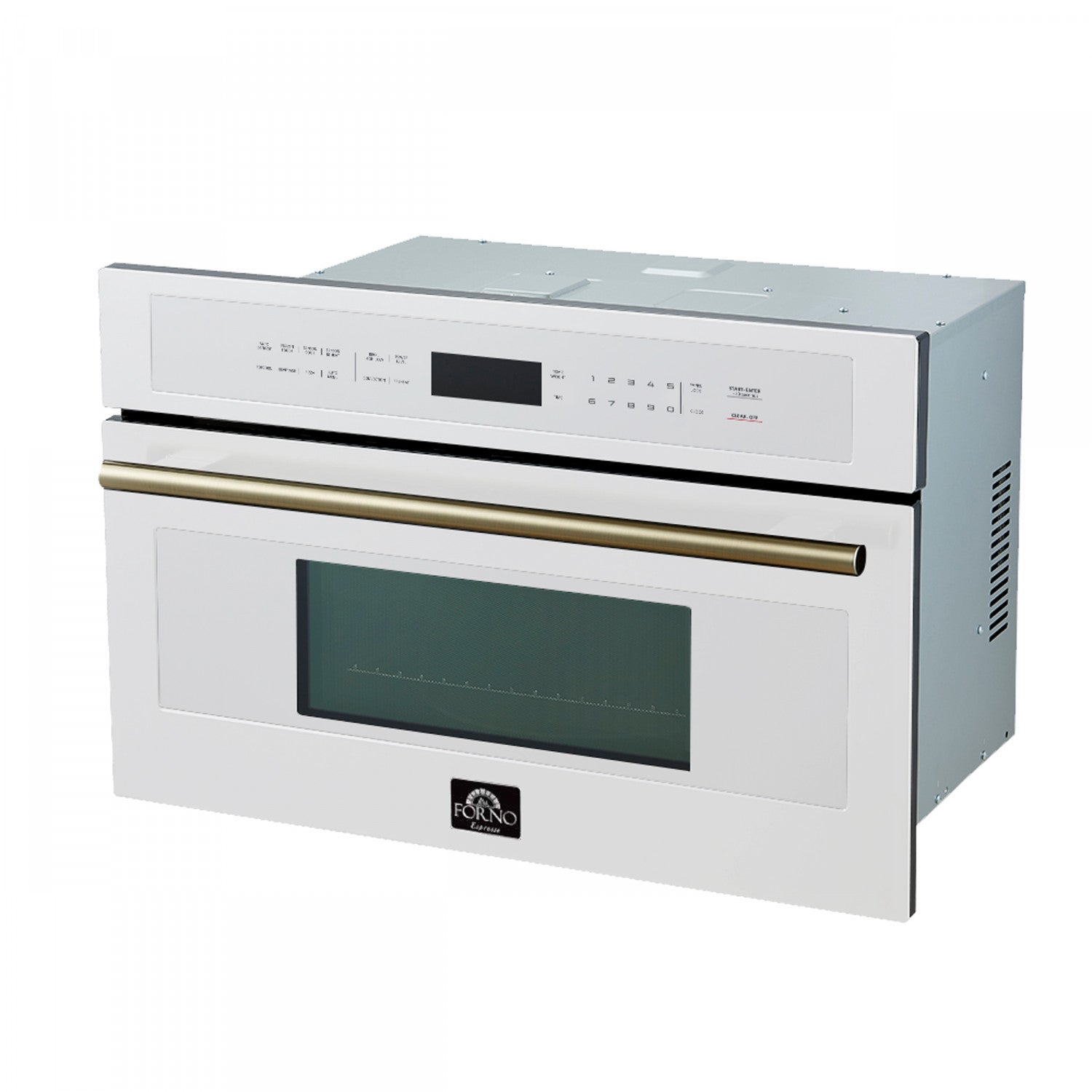 Forno Oliena White 30" Built-In Microwave Convection Oven (1.6 Cu. Ft.) - FMWDR3093-30WHT