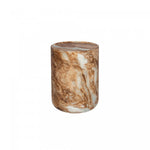 Vanderoy Side Table - Beige/Brown