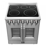 Forno Massimo Stainless Steel Freestanding Electric Range with Air Fryer (4.32 Cu. Ft.) - FFSEL6955-30