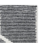 Joris Geometric Rug - 5' x 8' - Black