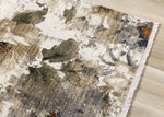 Sterling Contemporary Floral Area Rug - 8' X 11' - Cream/Green/Rust