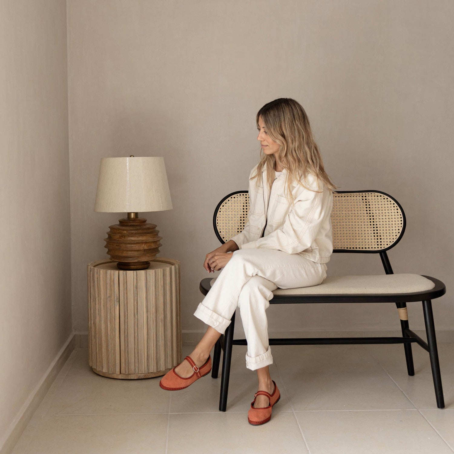 Silvane Lamp - Natural