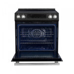 Forno Donatello Black Slide-in Induction Range with True Convection (5.0 Cu. Ft.) - FFSIN0905-30BLK