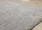 Misha Soft Modern Area Rug - 8' X 11' - Grey/Taupe