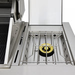 Forno Bulnes White Countertop Outdoor Kitchen with 40" 84,000 BTU BBQ and Beverage Centre - FODKT2520WHT