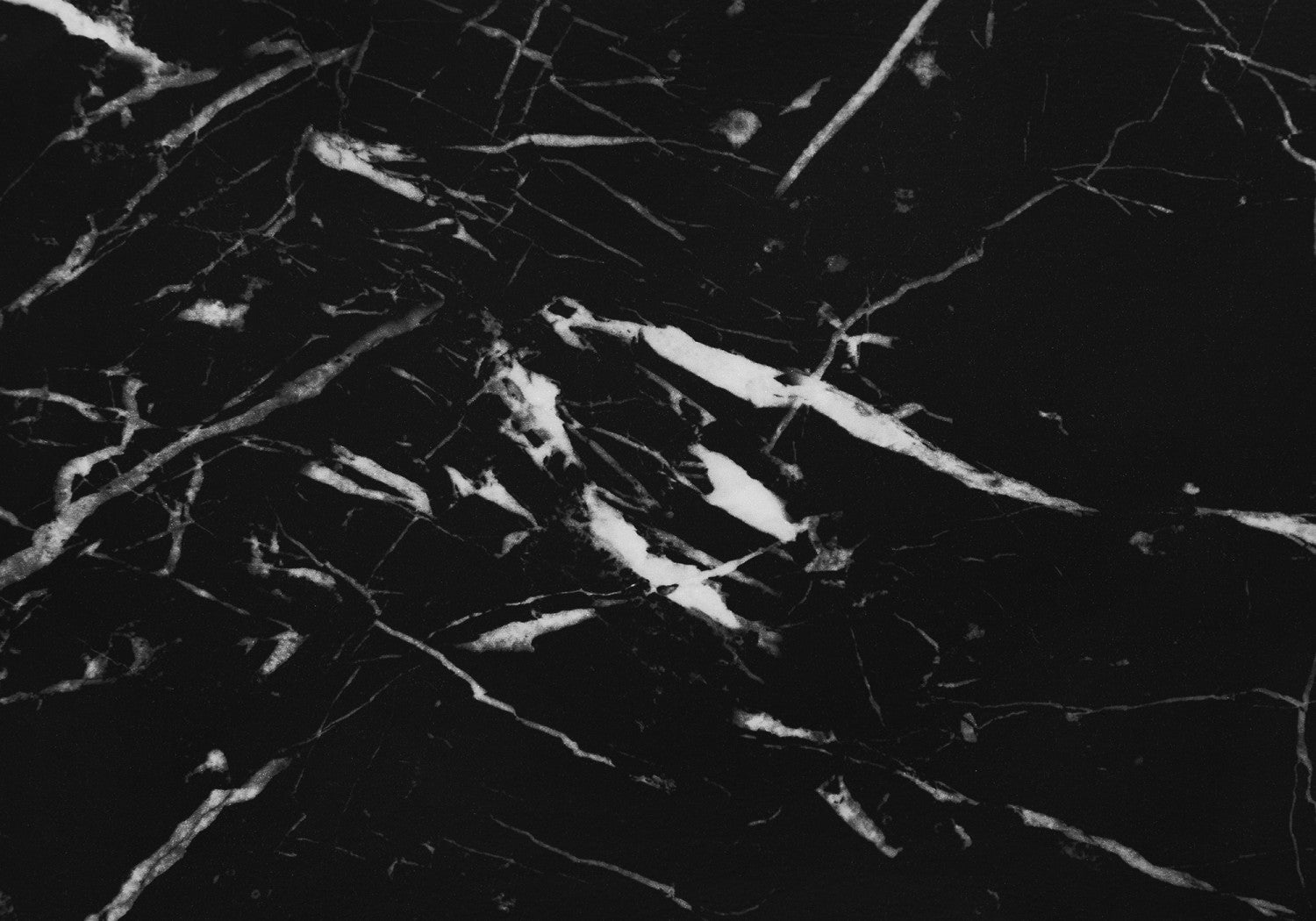 Jora Side Table - Marble Black