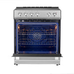Forno Leonardo Stainless Steel Slide-In Induction Range (5.0 Cu. Ft.) - FFSIN0982-30