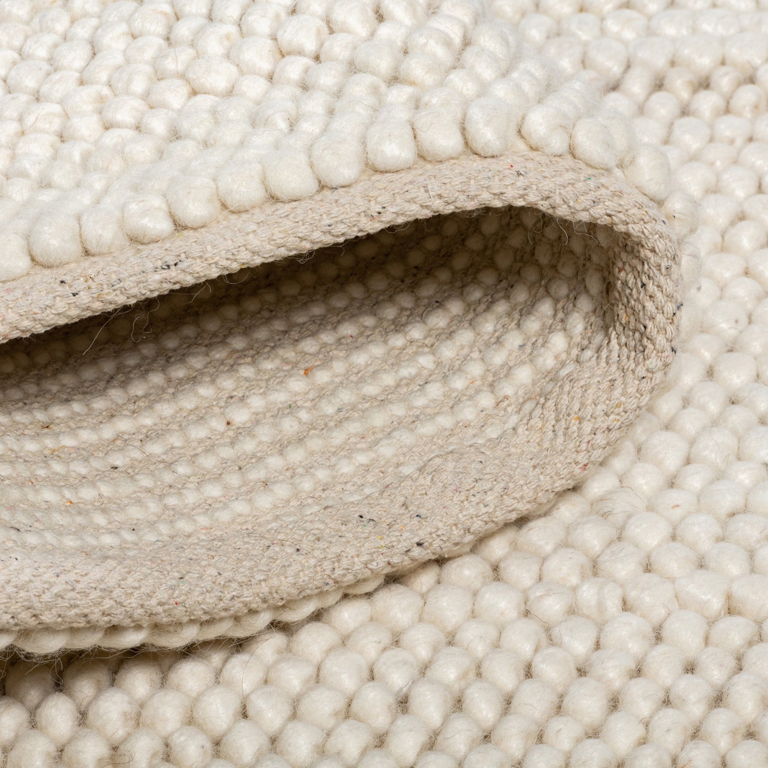 Calabria Pebbles Rug - 8' x 10' - Almond Cream