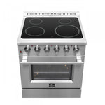 Forno Galiano 30" Stainless Steel Freestanding Electric Range with True Convection and Air Fry (4.32 Cu. Ft.) - FFSEL6083-30