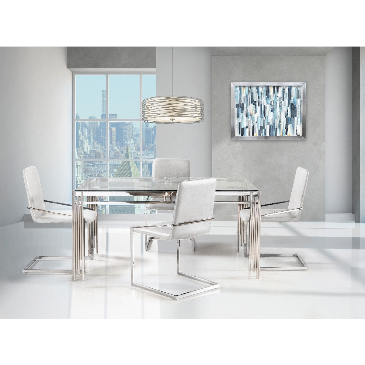 Ariya Dining Chair - White - Set Of Two