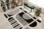 Sherpa Shapes Rug - 5' x 7' - White